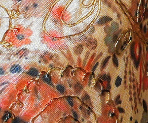 Sahaana/Chanderi printed silk
