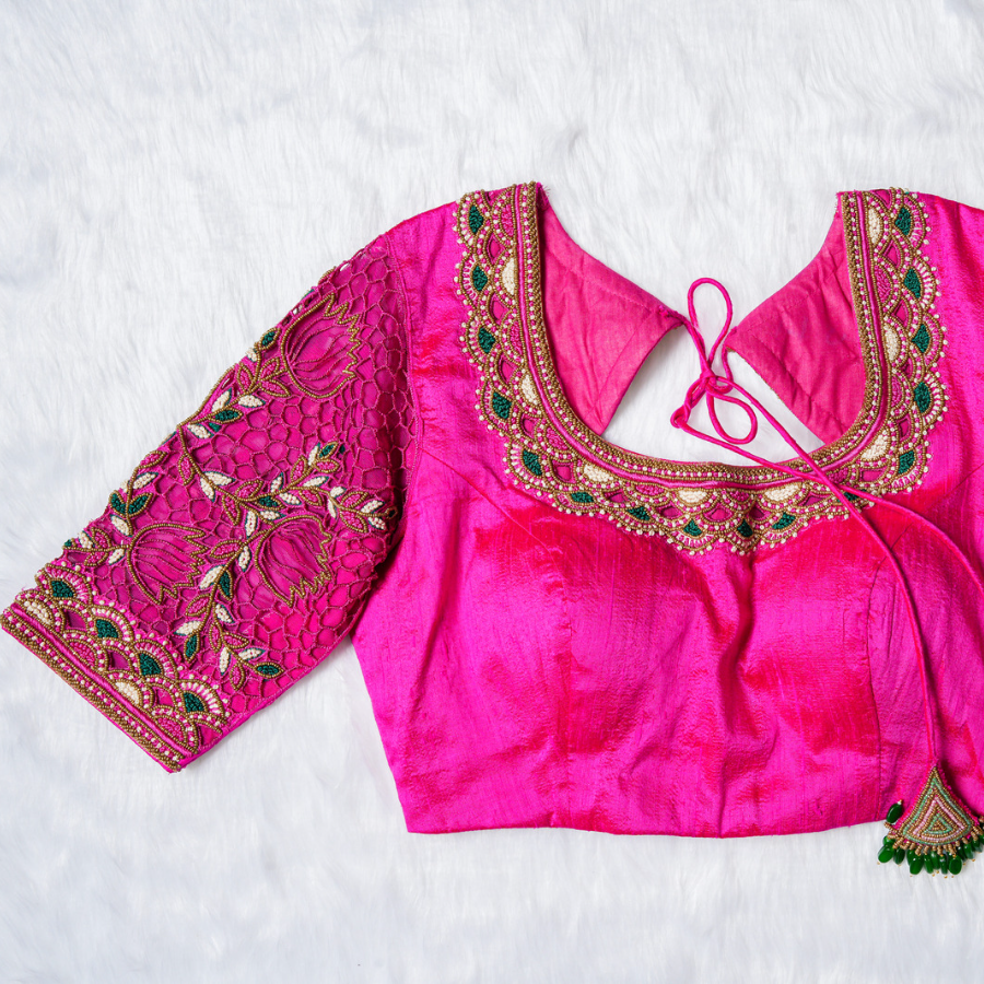Saahana/Rani Pink Blouse