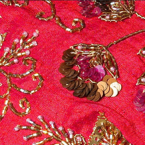 Saahana/Crop top with pure silk